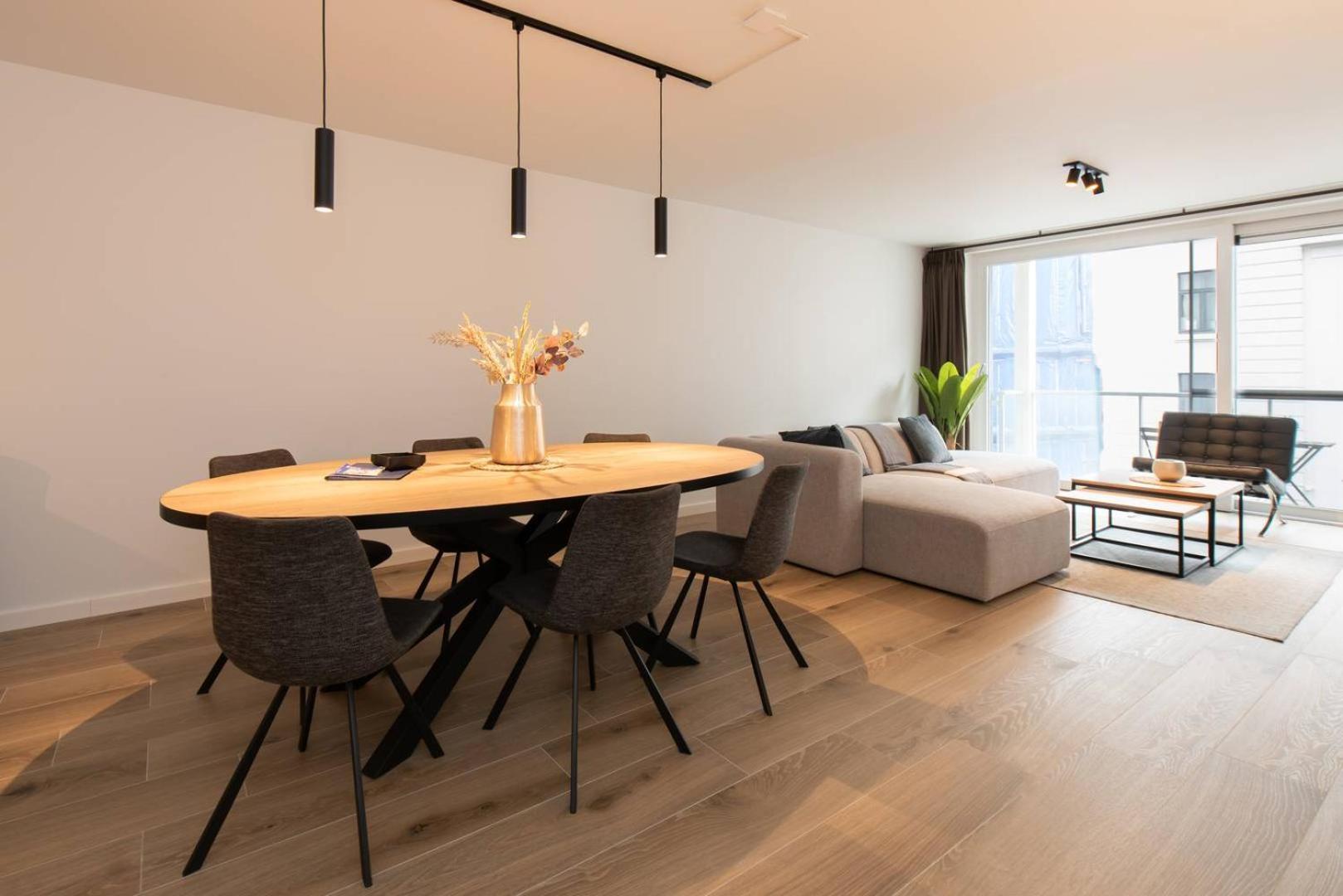 Luxueus, Ruim Appartement Op 350M Van Het Strand Oostende Dış mekan fotoğraf