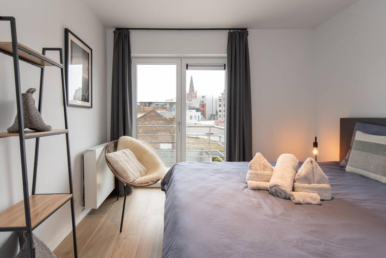Luxueus, Ruim Appartement Op 350M Van Het Strand Oostende Dış mekan fotoğraf