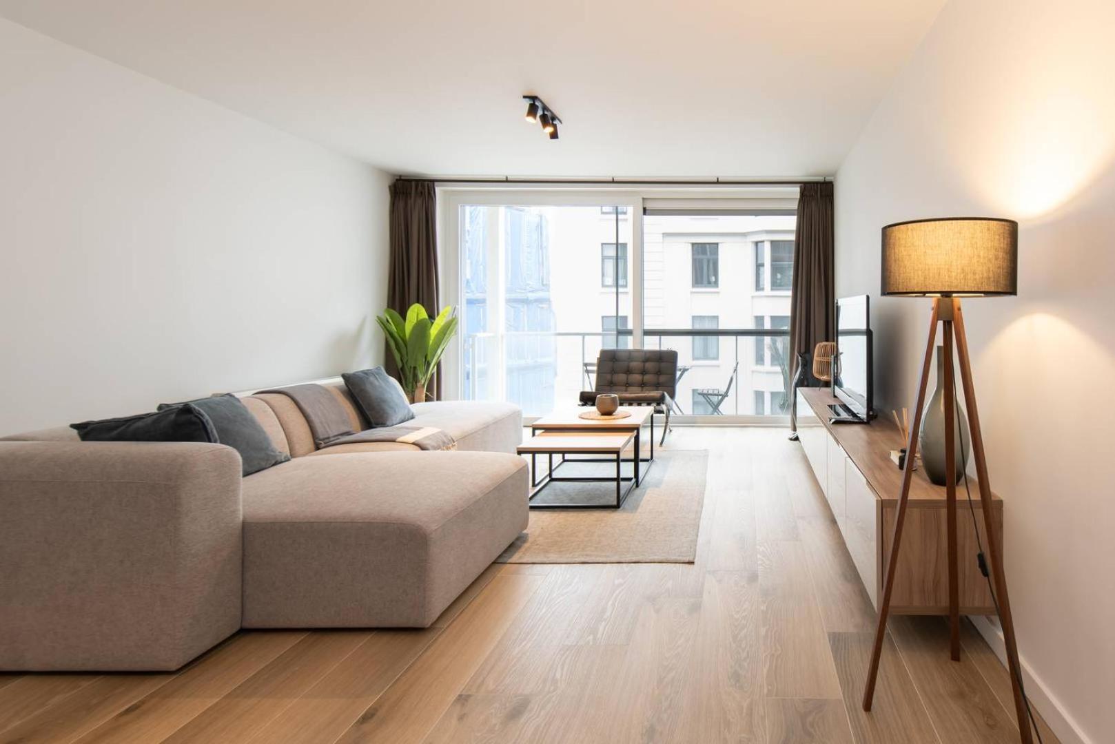 Luxueus, Ruim Appartement Op 350M Van Het Strand Oostende Dış mekan fotoğraf